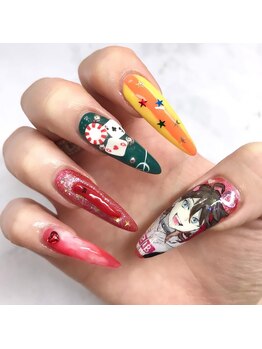 ケーエヌ(KN)/きゃら痛ネイル