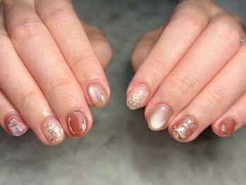 ブリスフルハピネス(Blissful happiness)/定額8シンプルデザインネイル