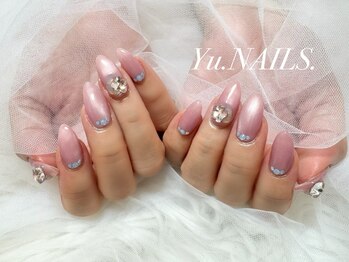 ユーネイルズ 恵比寿(Yu.NAILS.)の写真/トレンドカラー.パーツ.血色感[韓国/蝶々/スワロ]90分やり放題（初回）¥9000/120分¥10500/フルアート¥12900