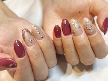 ムー(muu.)/デザインフレンチネイル