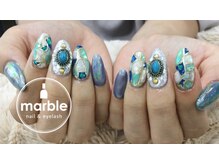 ネイルアンドアイラッシュサロン マーブル(marble)/サマーネイル/6800円