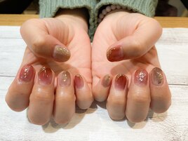 つやつやニュアンスネイル