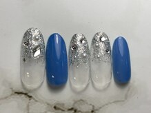 ボタネイル 近鉄八尾駅前店(BOTA NAIL)の雰囲気（40種類より選べるトレンドネイル(ストーンパール)◆オフ込¥5000）