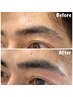 【メンズ眉毛】平日限定　眉毛WAX＋パーマ7,800円→6,000円