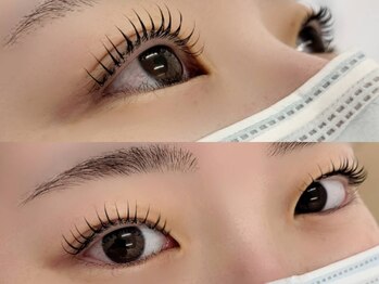 マウム 新潟店(Maum)の写真/【韓国式マスカラパーマ¥5500/韓国式まつ毛パーマ¥3980】まつ毛のダメージを抑えながらお顔の印象明るく☆