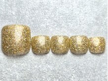 ネイル トリートエスティーエス 越谷店(STS)/フットフラッシュワンカラー