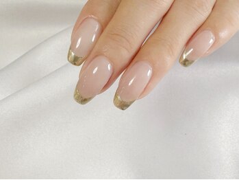 ミュウ(nail&eyelash salon Myu)/ミラーフレンチ