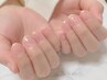 【何度でも!】オフ込み!クリアネイル