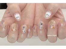 サロン エイト(salon Eight)の雰囲気（定額デザイン》親指「おばけ」は、ぷっくり可愛い。ハロウィン！）