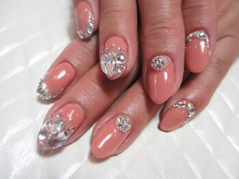 ネイルデザイン シエル(nail design CiEL)/キラキラ大人ネイル