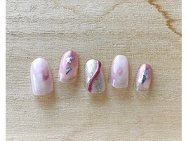 くすみピンク
