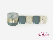 ネイルサロンアビー 北千住店(abbie)/マーブルミラー　￥10428