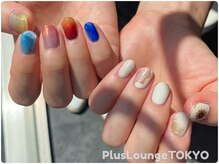 プルースラウンジ トウキョウ(Plus Lounge TOKYO)/ニュアンスカラーグラデーション