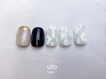 ウロネイルズ(ulo nails)/フラワーレースデザイン