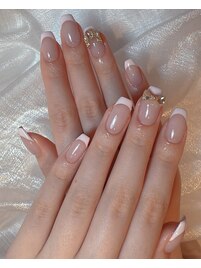 カラーフレンチネイル