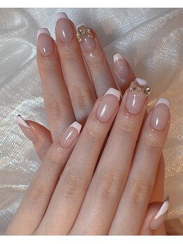 ザ ネイル エビス(The Nail ebisu)/カラーフレンチネイル