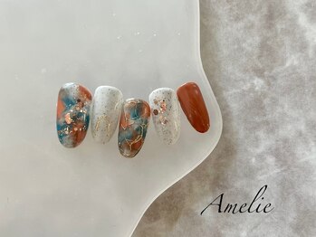 アメリ(Amelie)/タイダイ/ミラーアート/ワンカラ