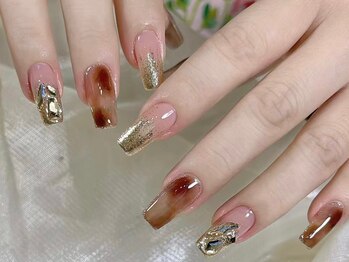 シーアンドビーネイル(C&B Nail)/ラメグラデーション