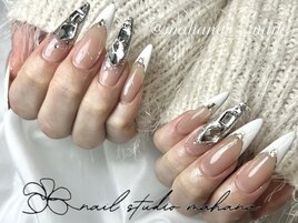 ホワイトフレンチネイル☆