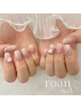 ロアンネイル(roan nail)/くすみピンク☆