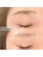 ソルテ バイ アフェリーチェ(sorte by afelice)/ストレート眉（間引きあり）麻布