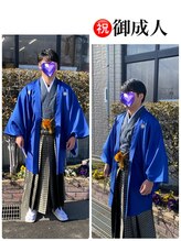 ジェイパラダイス(J-Paradise)/成人式　男性袴　着付け