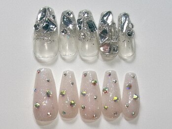 u.Neek【ユニーク】長さだし/スカルプ/定額/持ち込み/海外風/ベイビーブーマー/【スカルプ】定額デザイン