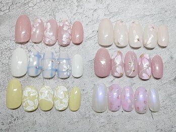 季節の定額デザイン