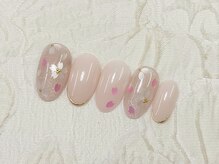 マーチ(March)/桜×マグネットネイル