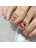 【foot】oyayubi  《親指のみアート》
