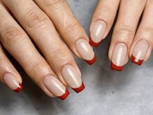 ラックス 神戸元町(LAX)/ベースカラー有 赤フレンチ