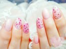 押し花ネイル♪ピンク