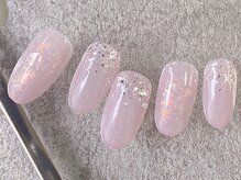 ナチュラルネイル 南口店(Natural Nail)/うるつや！上品ピンクネイル