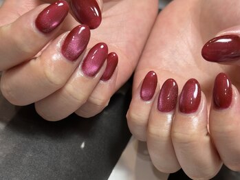 デューネイルスタジオ(dew nail studio)/ボルドーマグネット