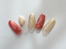 ツインネイル 塩釜口店(twin.nail)/シンプルデザイン　¥5280