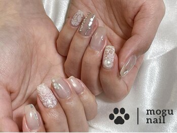 モグネイル(Mogunail)/レースネイル/春ネイル
