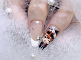 ロング痛ネイル