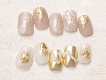 アイネイルズ 池袋店(I-nails)の写真/季節感に合わせた定額コース☆Season Collection初回￥8500(オフケア込)/再来￥9000(オフ代別途)[池袋]