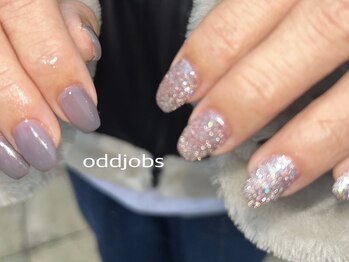 オッドジョブス ネイルアンドアイラッシュ 府中店(odd jobs Nail & Eyelash)/【パラジェル】フラッシュ