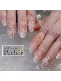 手書き ニュアンスフラワー