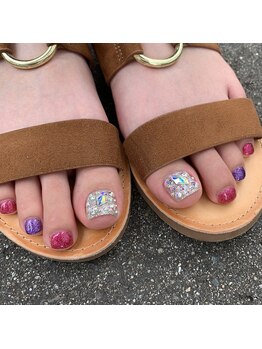 アディクション(ADDICTION)/フットネイルつけ放題 橋本