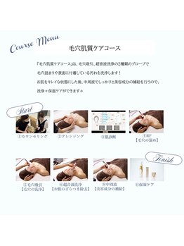 クラウドエステ 本店/毛穴肌質ケアコースのご紹介♪