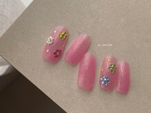 ネイルサロン ブランロール 三軒茶屋店(Blanl'or)/ストーンフラワーネイル