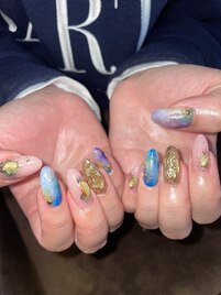 油絵風ニュアンスアート
