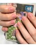 ＜ Jrネイリスト＞ワンカラーネイル♪【80色から3色まで選べます】