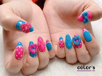 カラーズ ブルー 渋谷店(color's blue)/モチーフネイル