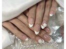 フレンチネイル(パーツ追加)