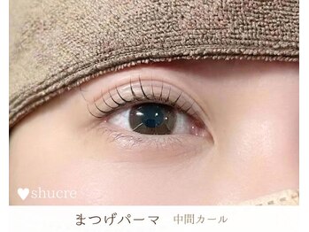 ビューティーサロン シュクレ大垣店(beauty salon shucre)/まつげパーマ（中間カール）