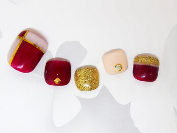 ティーエヌ 名古屋矢場町店/フット サンプルデザイン￥6500