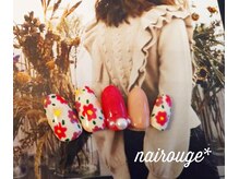 ネイル―ジュ 札幌大通店(nairouge*)/春♪花柄ネイル♪
